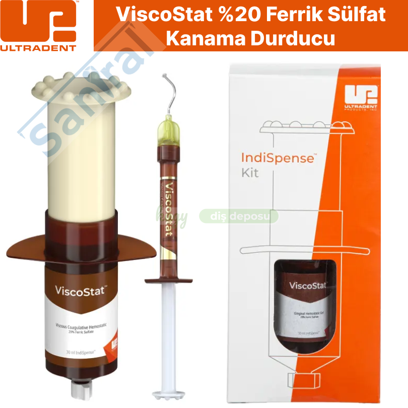Ultradent ViscoStat %20 Ferrik Sülfat Kanama Durducu