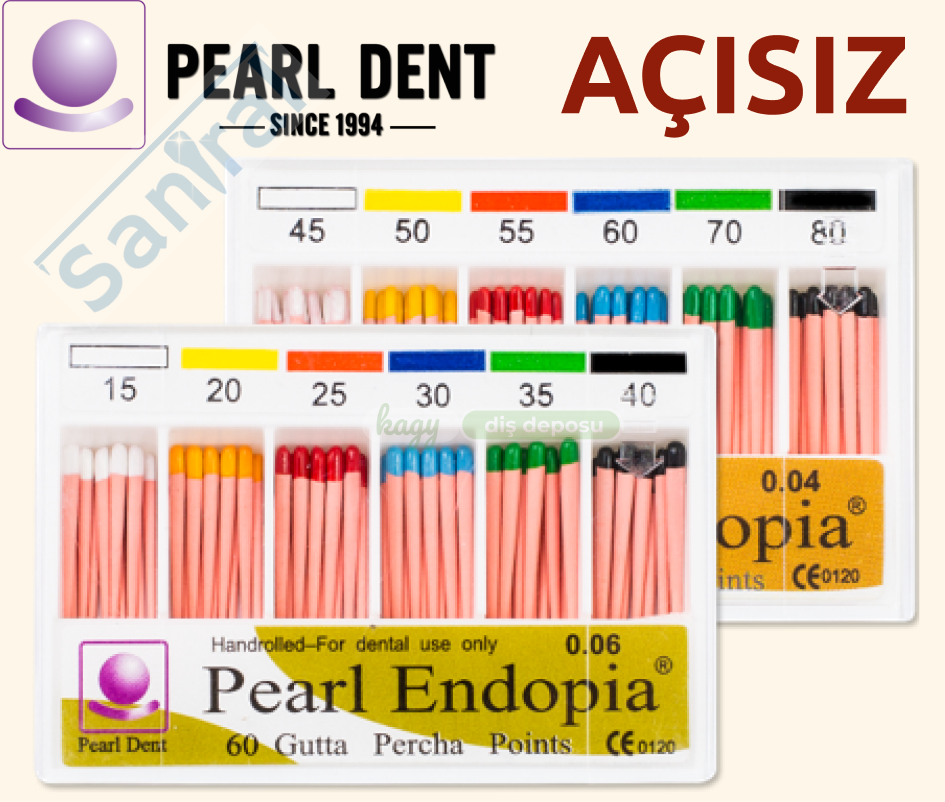 Pearl Endo Gutta Percha Açısız