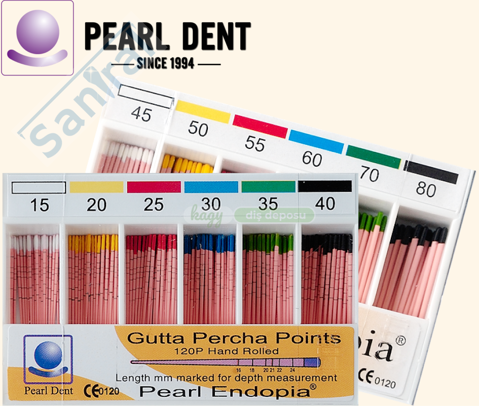Pearl Endo Gutta Percha Açılı