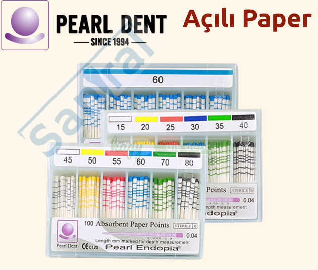 Pearl Endo Paper Points Açılı