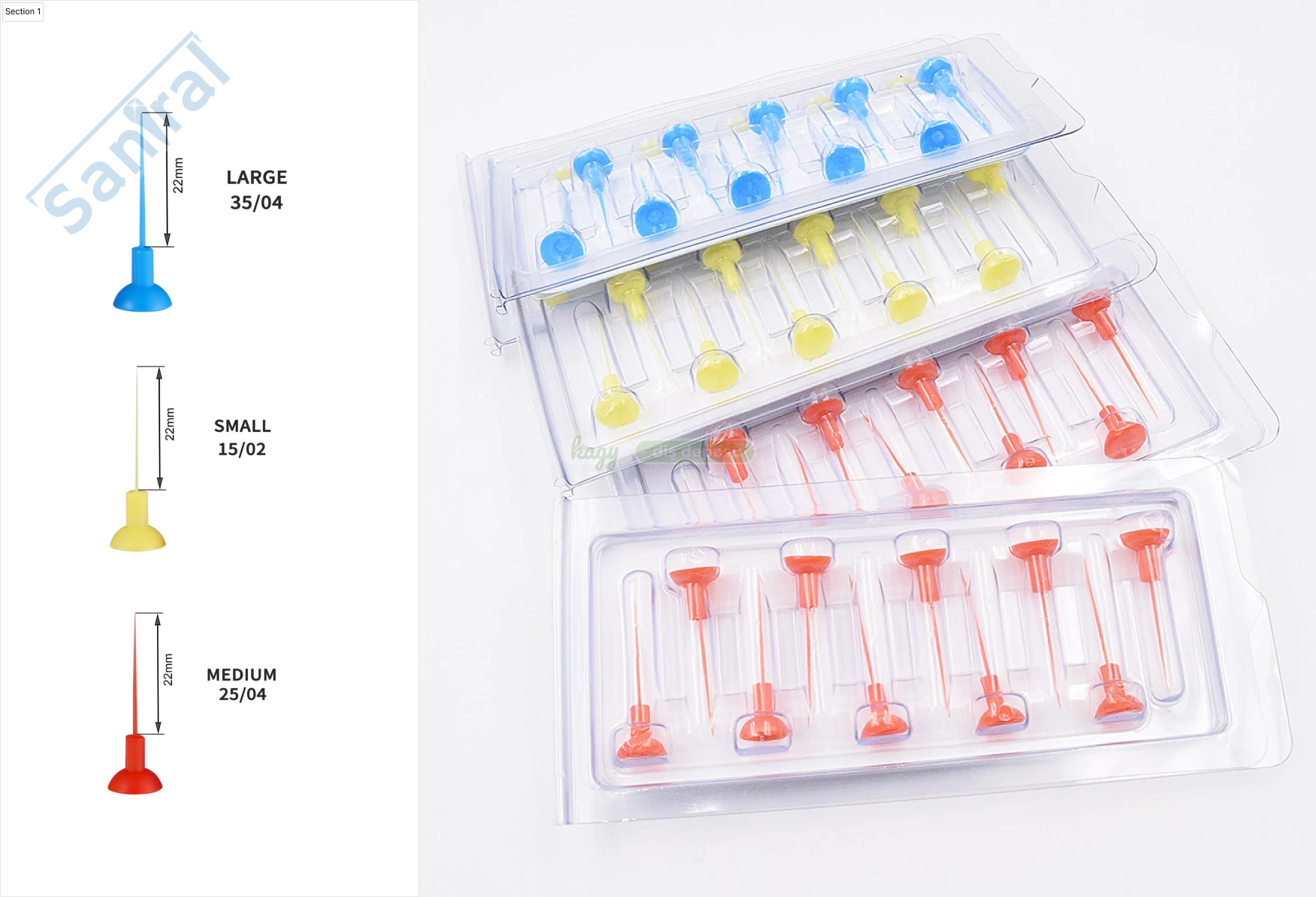Dental Sonic Aktivatör Uç
