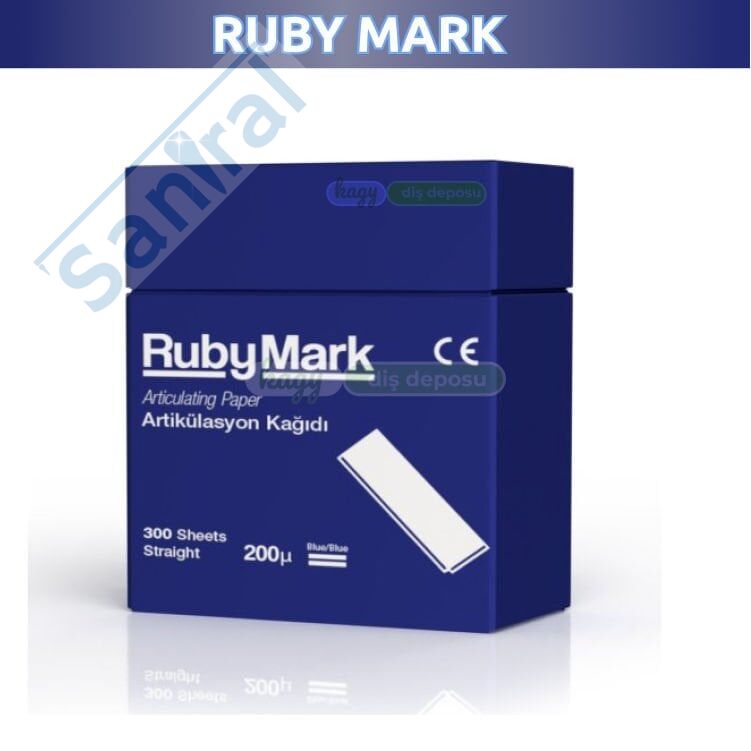 RubyMark Artikülasyon Kağıdı 200 Micron