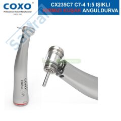 COXO C7-4 1:5 Işıklı Kırmızı Kuşak Anguldurva