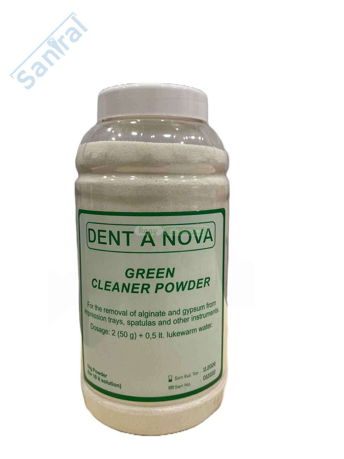 GREEN CLEANER POWDER - Ultrasonic Alet ve Kaşık Temizleyici