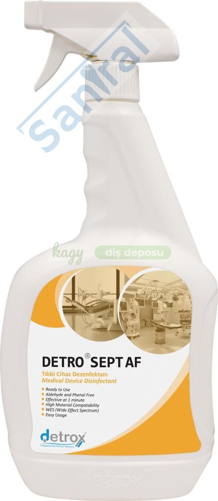 DETRO SEPT AF 1 litre - Yüzey Dezenfektanı