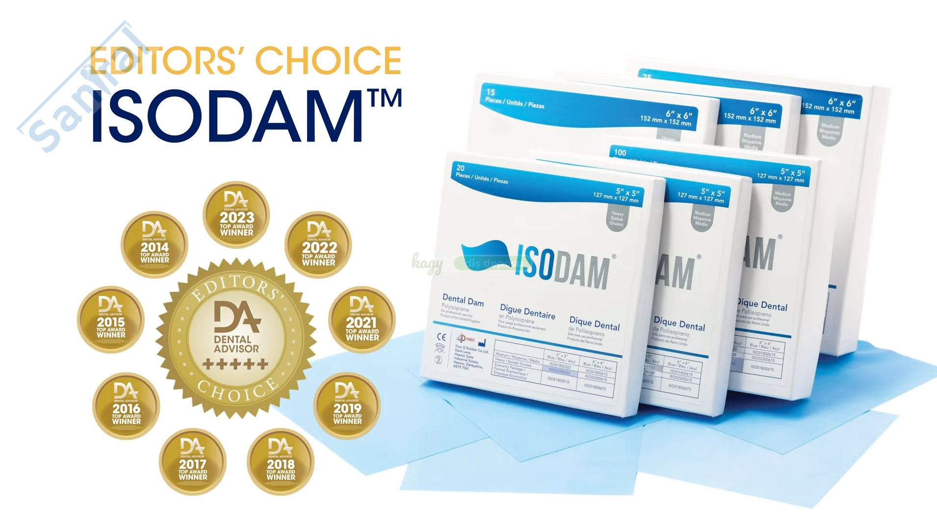 ISODAM Rubber Dam Lastiği | Non-Latex