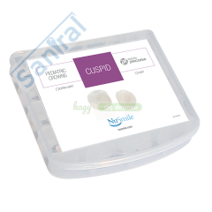 NuSmile ZR Anterior Pediatrice Crowns Professional Kit-84 Crowns,