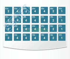NuSmile ZR Narrow First Primary Molar Crowns Evaluation Kit-16 Crowns