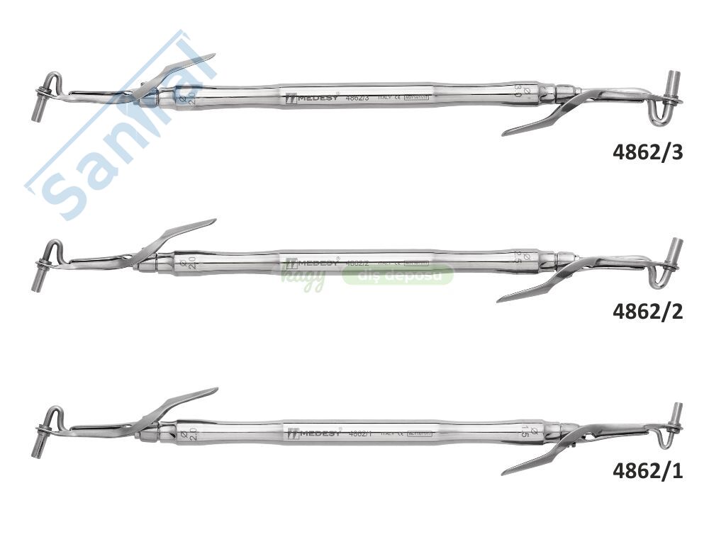 MEDESY Amalgam Tabancası (Çift Uçlu) 4862/-1-2-3 Tekli Olarak