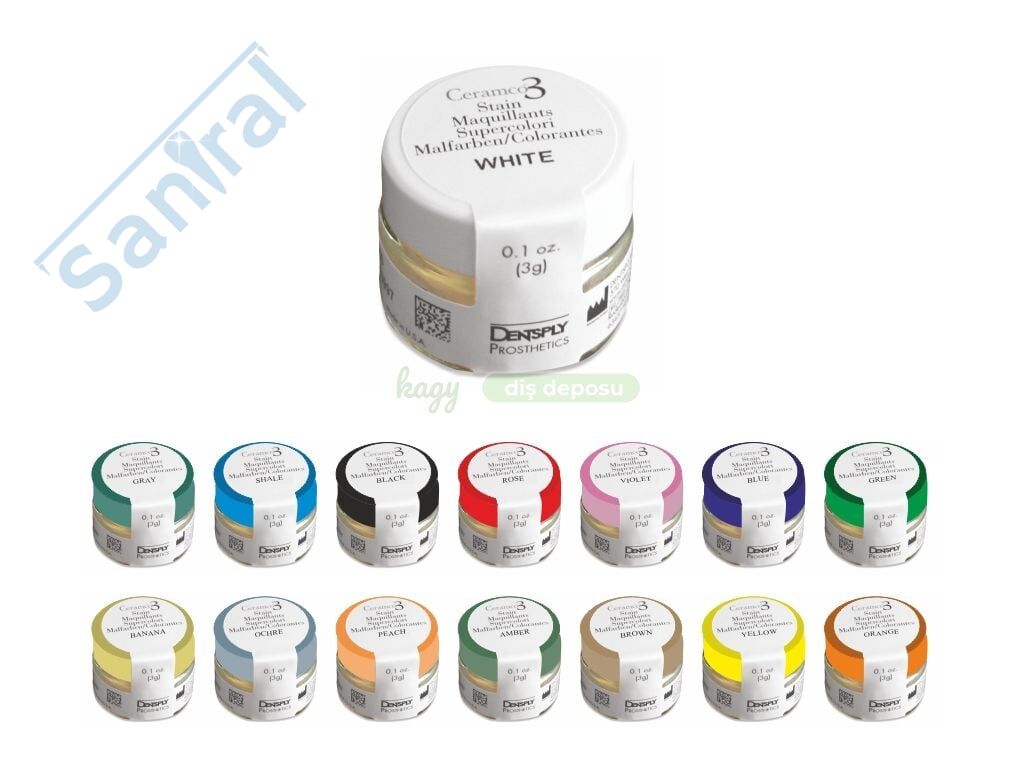 Dentsply CERAMCO 3 STAIN Toz Makyaj (3 gr.)