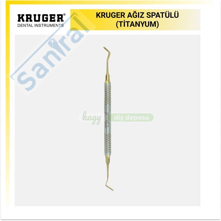 KRUGER AĞIZ SPATÜLÜ (TİTANYUM)
