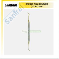 KRUGER AĞIZ SPATÜLÜ (TİTANYUM)