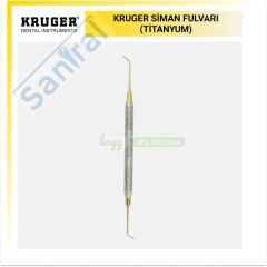 KRUGER AĞIZ SPATÜLÜ-SİMAN FULVARI (TİTANYUM)