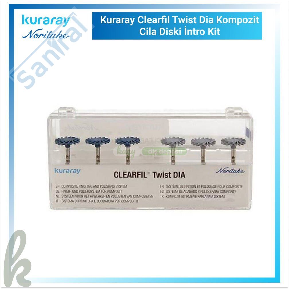 Kuraray Clearfil Twist Dia Kompozit Cila Diski İntro Kit