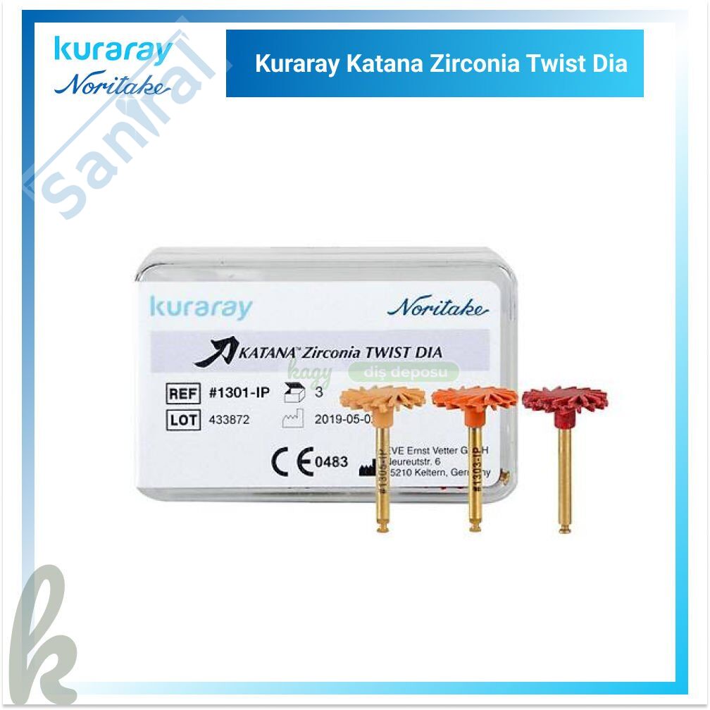 Kuraray Katana Zirconia Twist Dia 10 Lu