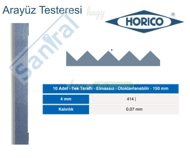 Horico  Arayüz Testeresi
