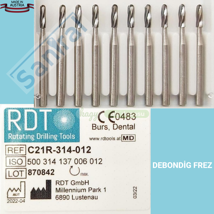 RDT DEBONDİNG FREZ